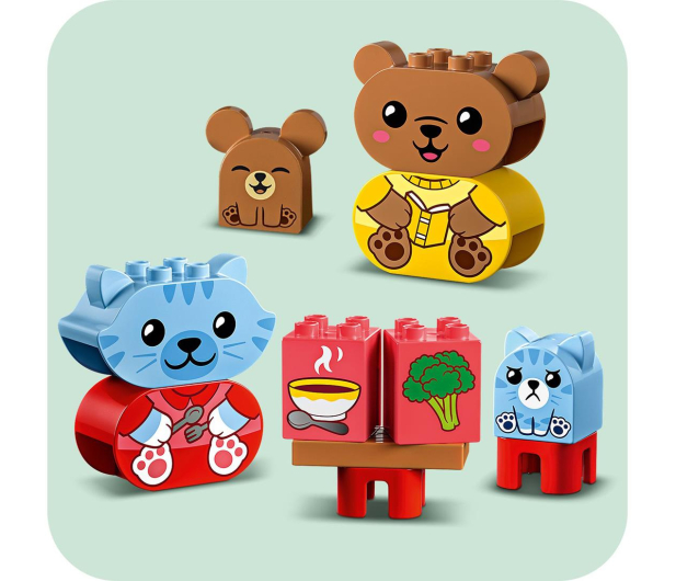 LEGO DUPLO 10414 Codzienne czynności - jedzenie i pora snu - 1202291 - zdjęcie 8